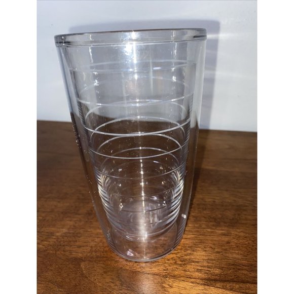 Tervis Tumble 16 oz Clear Cup Plastic Insulated Blank - Picture 3 of 7